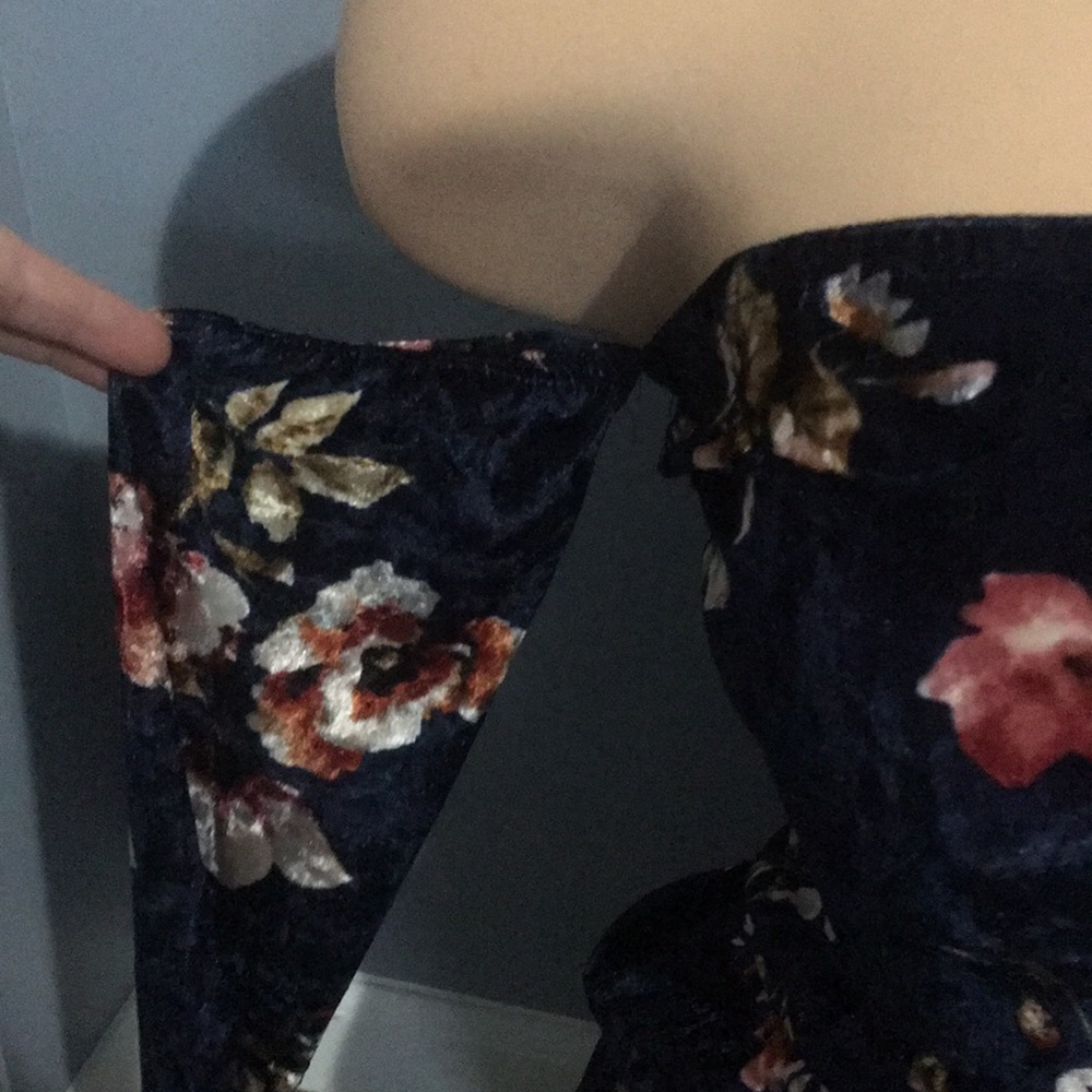 Off Shoulder, Open Back Dress - image 4